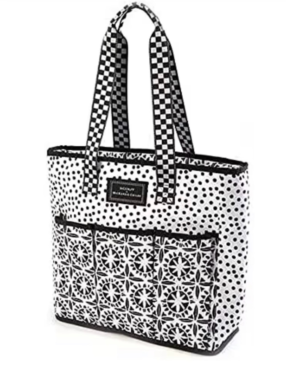 Scout for MacKenzie-Childs Preps Cool soft-sided cooler tote